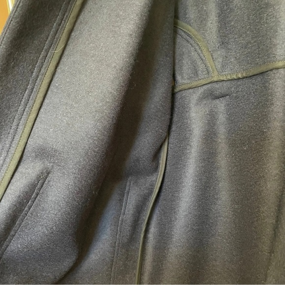 Women's Rodebjer Pinto Navy Blue Jacket  Poncho – Size M/L, Elegant & Minimalist - Picture 8 of 11